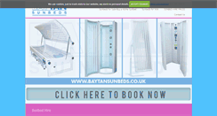 Desktop Screenshot of baytansunbeds.co.uk